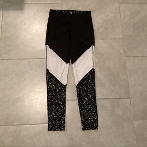 Stylish Black and White Leggings